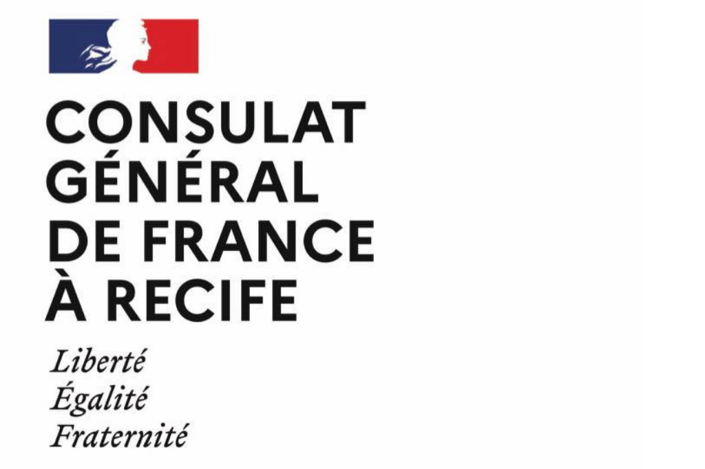 Logomarca do Consulado da França no Recife